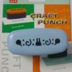Jef Giant Craft Punch -  Cake and Balloons