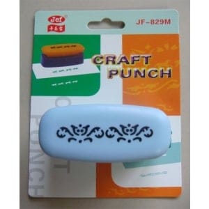 Jef Giant Craft Punch - Swirl Pattern