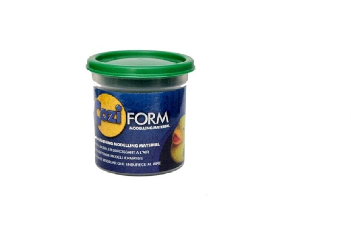 Mungyo Coziform air hardening clay (Green) - 100 gms MMASBGreen Mungyo Coziform air hardening clay (Green) - 100 gms