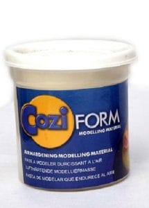 Mungyo Coziform air hardening clay (White) - 100 gms