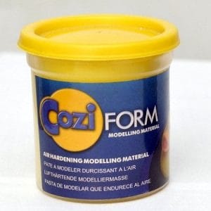Mungyo Coziform air hardening clay (Yellow) - 100gms