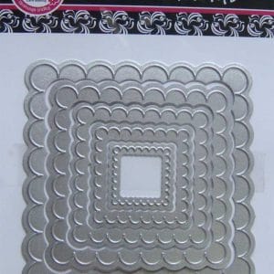 Ironwork Motifs - Scalloped Square