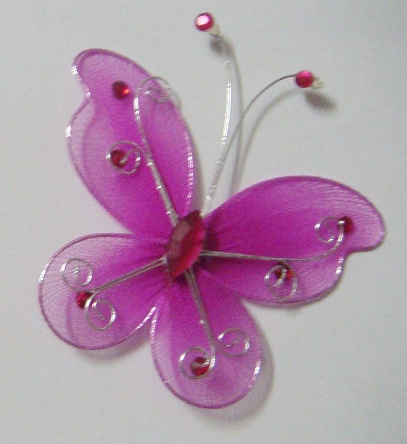 Net Butterflies - Pink (Large) PinkButterfly Net Butterflies - Pink (Large)