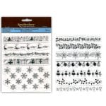 Recollections Clear Stamps - Christmas Borders
