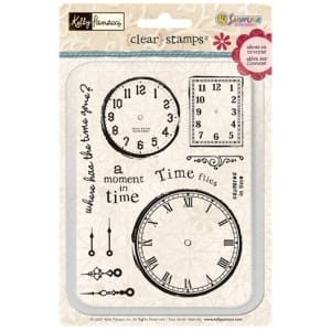 Kelly Panacci Stamp - Time Flies