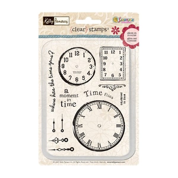 Kelly Panacci Stamp - Time Flies