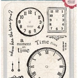 Kelly Panacci Stamp - Time Flies
