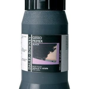 Daler Rowney Gesso Primer - Black (500 ml)