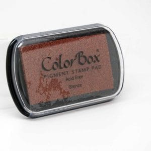 ColorBox Pigment Ink Pad - Bronze