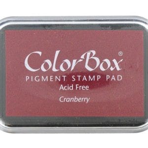 ColorBox Pigment Ink Pad - Cranberry