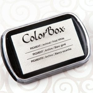 ColorBox Pigment Ink Pad - Frost White