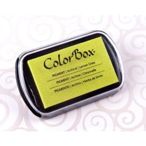 ColorBox Pigment Ink Pad - Lemon Grass