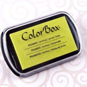 ColorBox Pigment Ink Pad - Lemon Grass