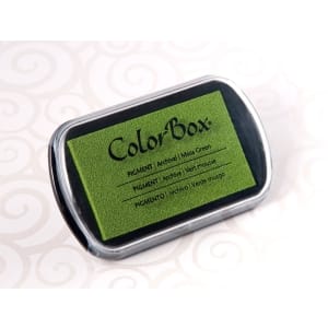 ColorBox Pigment Ink Pad - Moss Green
