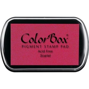 ColorBox Pigment Ink Pad - Scarlet