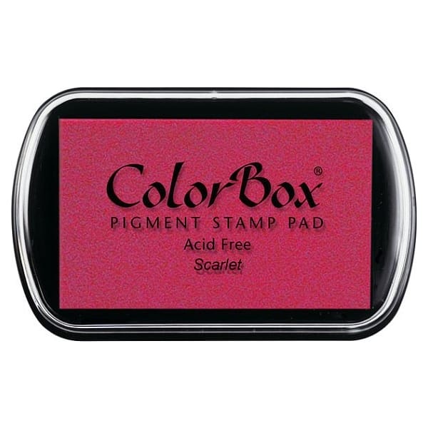 ColorBox Pigment Ink Pad - Scarlet