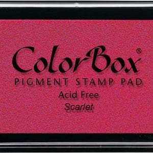 ColorBox Pigment Ink Pad - Scarlet