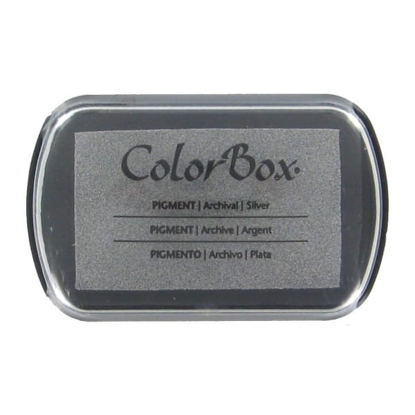 ColorBox Pigment Ink Pad - Silver