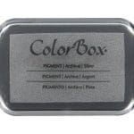 ColorBox Pigment Ink Pad - Silver