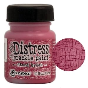 Tim Holtz - Distressed Crackle Paint - Fired Brick