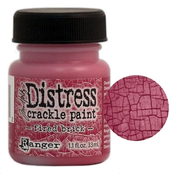 Tim Holtz - Distressed Crackle Paint - Fired Brick