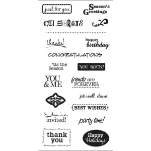 Fiskar Stamps - All Year Cheer