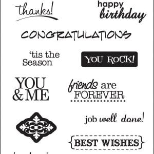 Fiskar Stamps - All Year Cheer