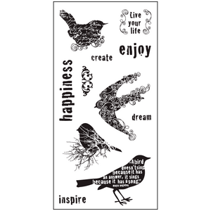 Fiskar Stamps - For the Brds