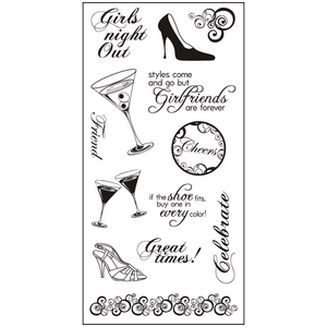 Fiskar Stamps - Girl Night