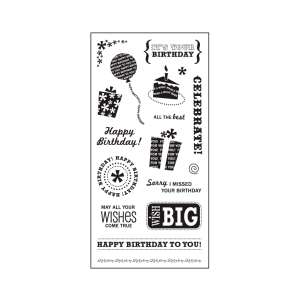 Fiskar Stamps - Happy Birthday