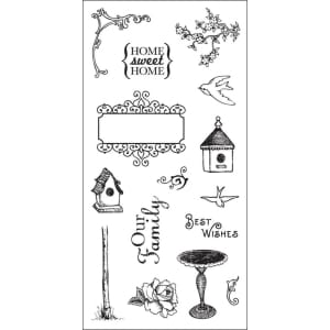 Fiskar Stamps - Home Sweet Home