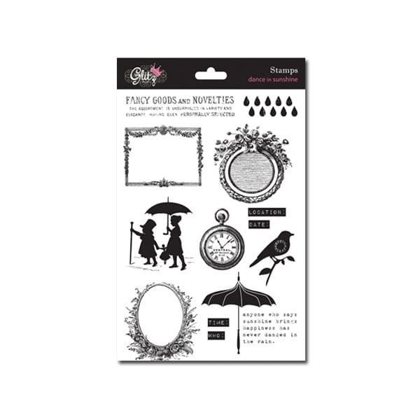 Glitz Clear Stamp - Dance in Sunshine