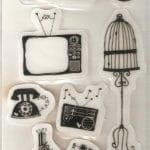 Heidi Grace Rubber Cling Stamp - Objects