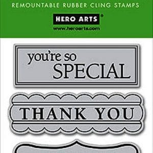 Hero Arts Rubber Stamp - Messages