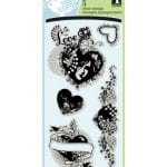 Inkadinkado Clear Stamps - An Affair of Heart
