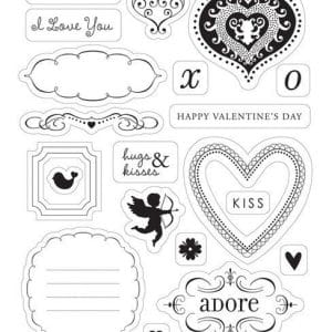 Making Memories Clear Stamp - Love Struck