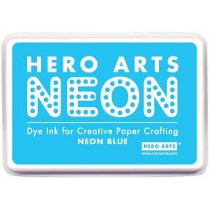 Hero Arts Neon Ink Pads - Neon Blue