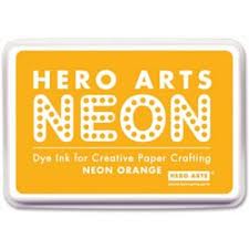 Hero Arts Neon Ink Pads - Neon Orange