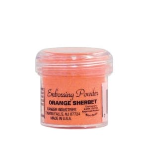 Tim Holtz Distress Embossing Powder - Orange Sherbet