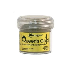 Tim Holtz Distress Embossing Powder - Queens Gold
