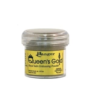 Tim Holtz Distress Embossing Powder - Queens Gold