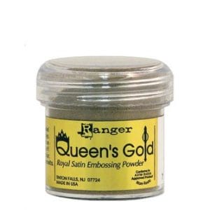Tim Holtz Distress Embossing Powder - Queens Gold