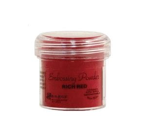 Tim Holtz Distress Embossing Powder - Rich Red