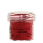 Tim Holtz Distress Embossing Powder - Rich Red