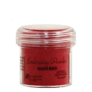 Tim Holtz Distress Embossing Powder - Rich Red