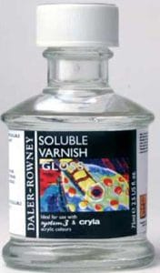Daler Rowney Soluble Varnish - Gloss