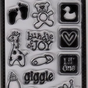 Stampablities Clear Stamp - Nursery Icons