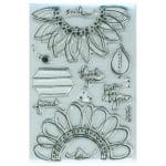 Stampendous Clear Stamp - Sunny Flowers