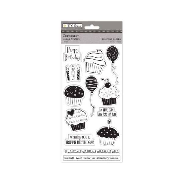 Cupcakes Clear Stamp