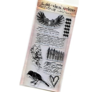 Tim Holtz Visual Artistry Clear Stamps - Artful Things